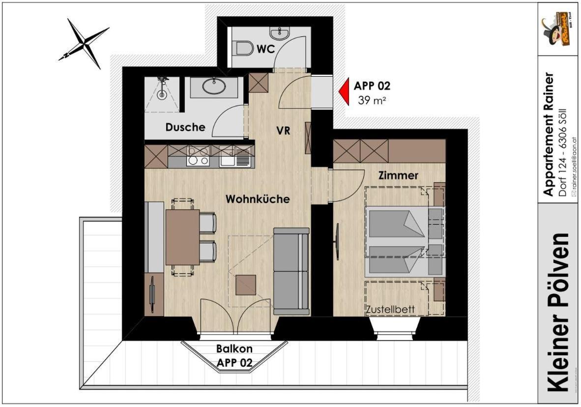 Apartment Rainer - Mittendrin Söll Dış mekan fotoğraf