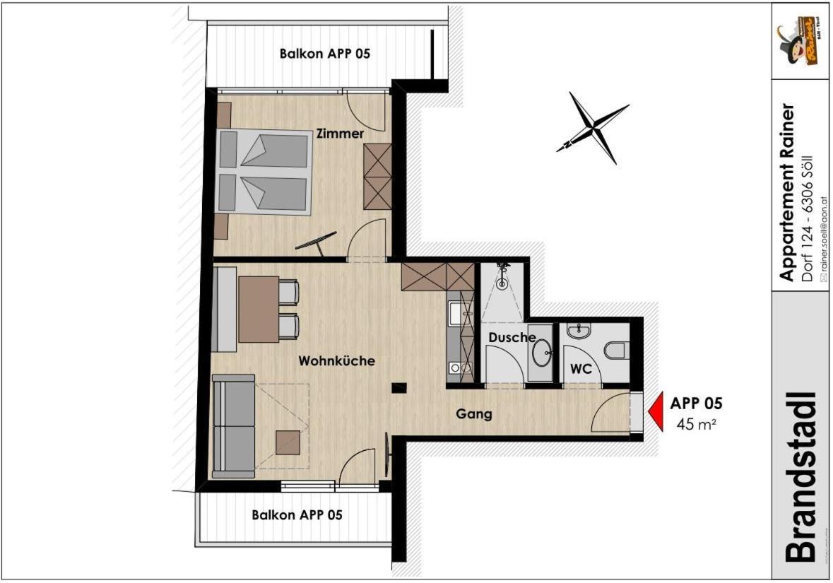 Apartment Rainer - Mittendrin Söll Dış mekan fotoğraf