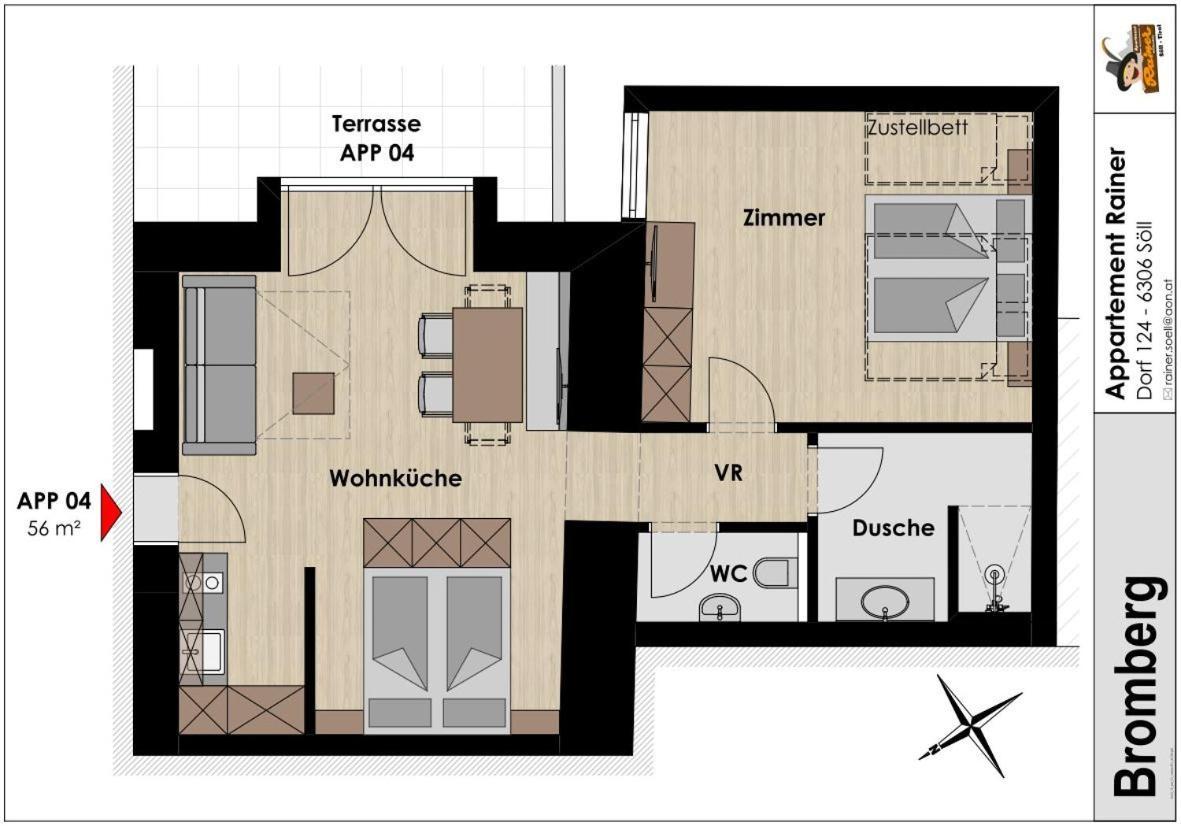 Apartment Rainer - Mittendrin Söll Dış mekan fotoğraf