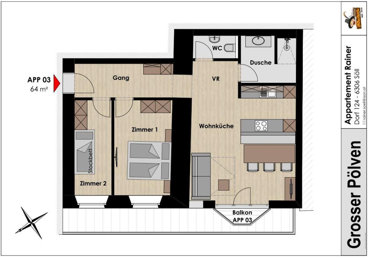 Apartment Rainer - Mittendrin Söll Dış mekan fotoğraf