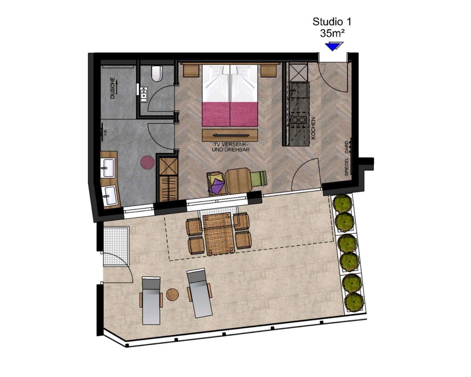 Apartment Rainer - Mittendrin Söll Dış mekan fotoğraf
